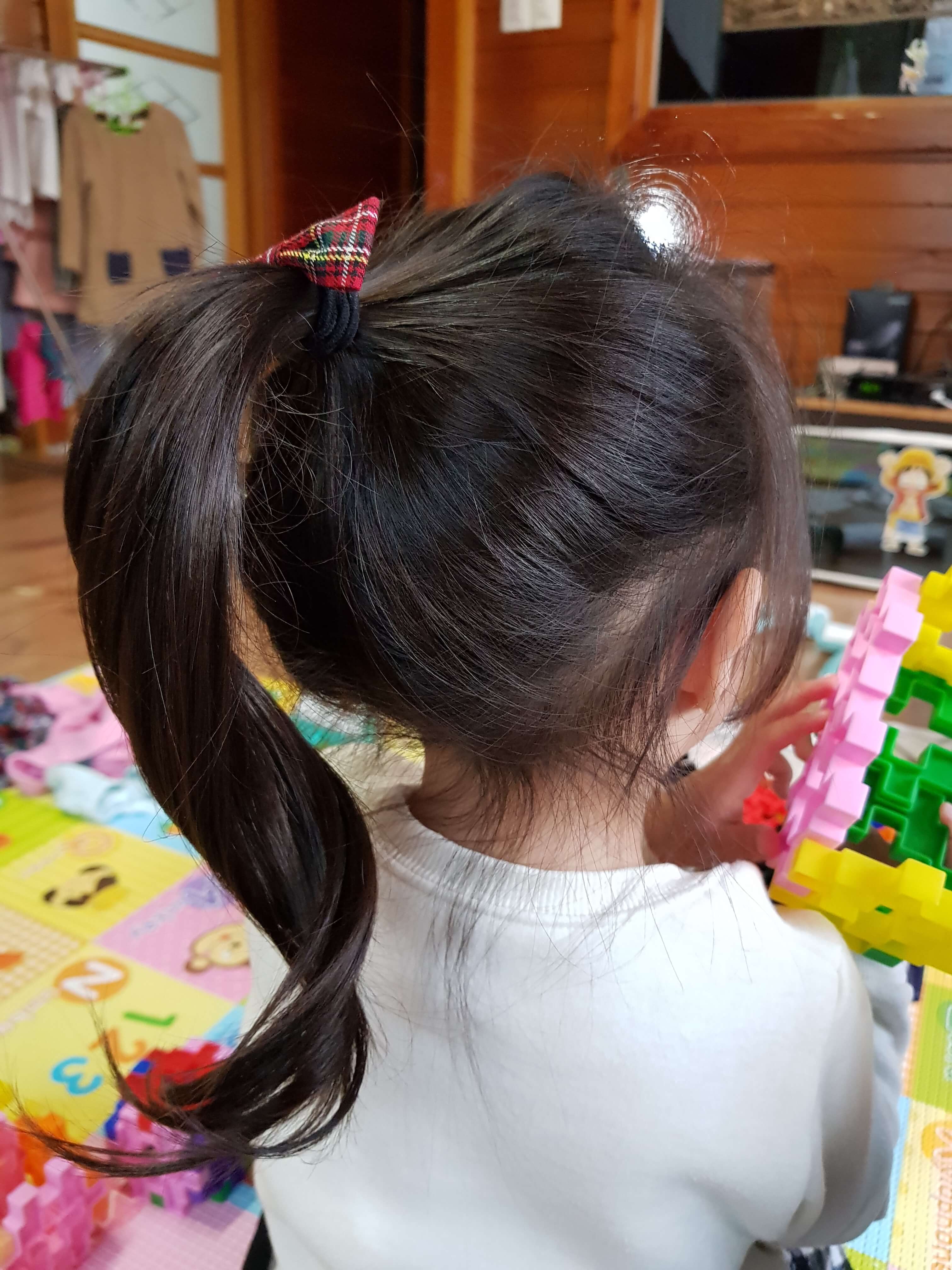 여자아이머리예쁘게묶기