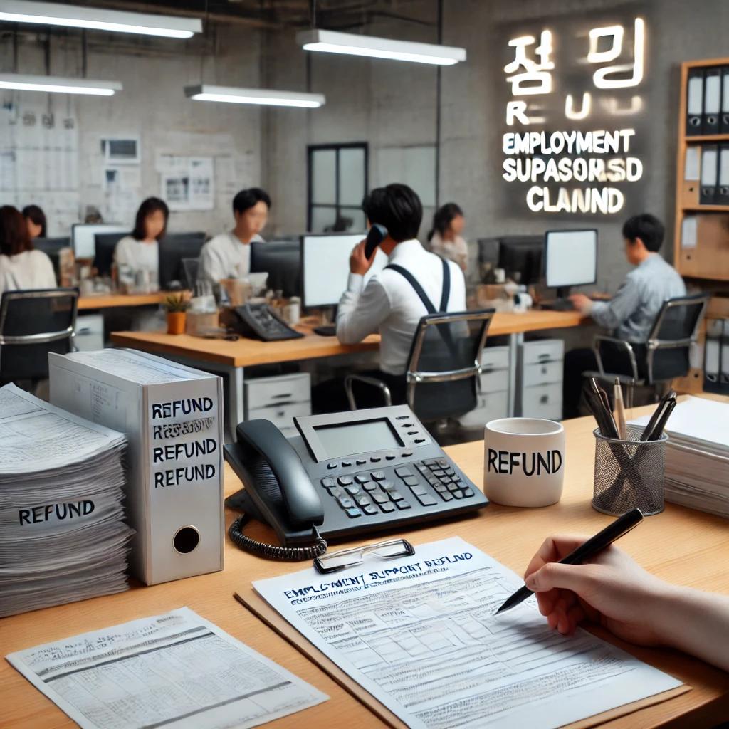 고용지원금 환급