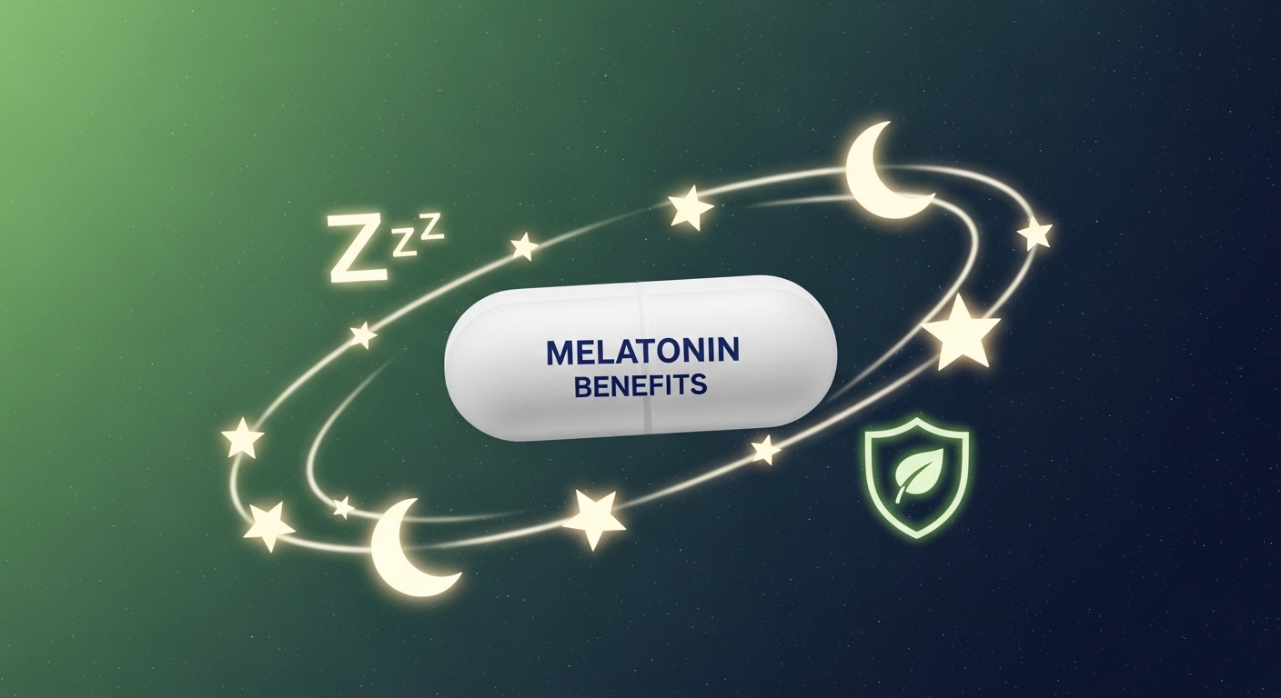 멜라토닌 효능, 단순한 수면제가 아니다 강력한 항산화와 면역력 강화