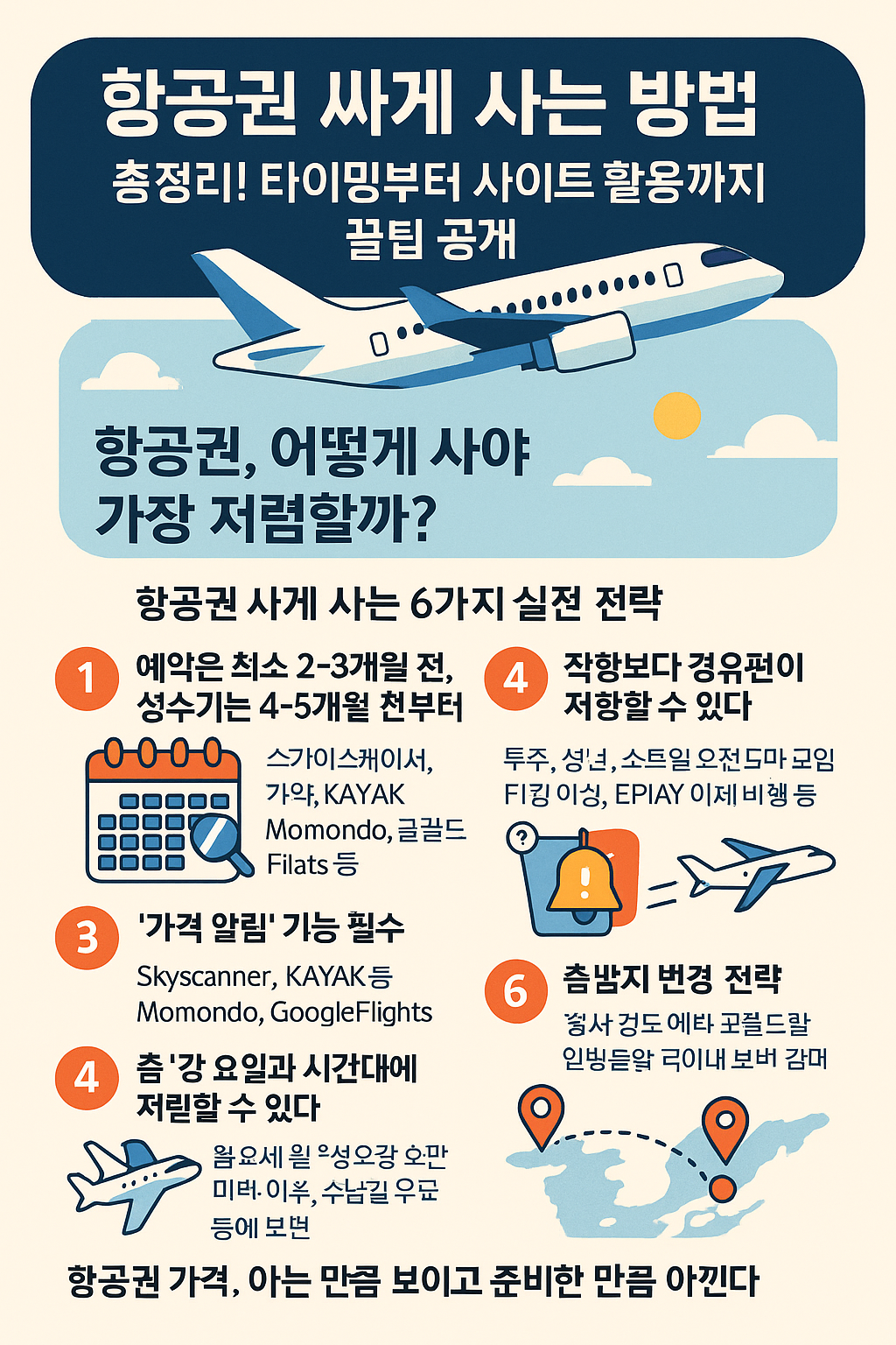 항공권 싸게 사는 방법 총정리