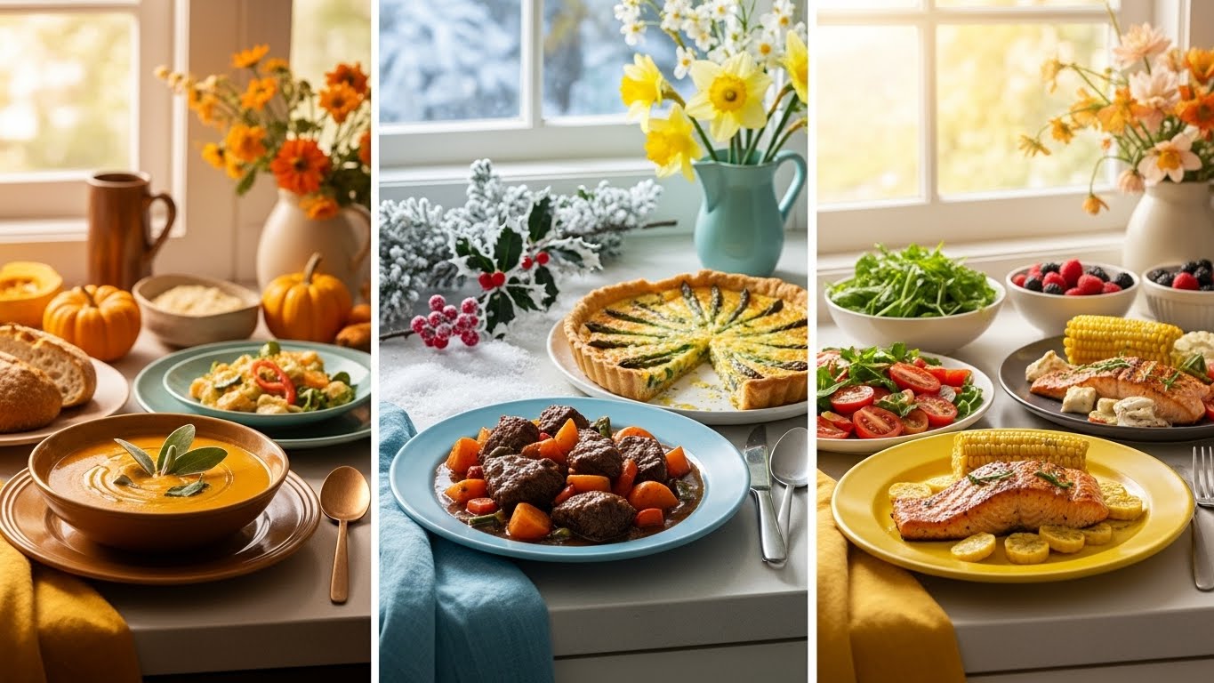 계절에 따라 달라지는 집밥 요리가 주는 일상의 변화