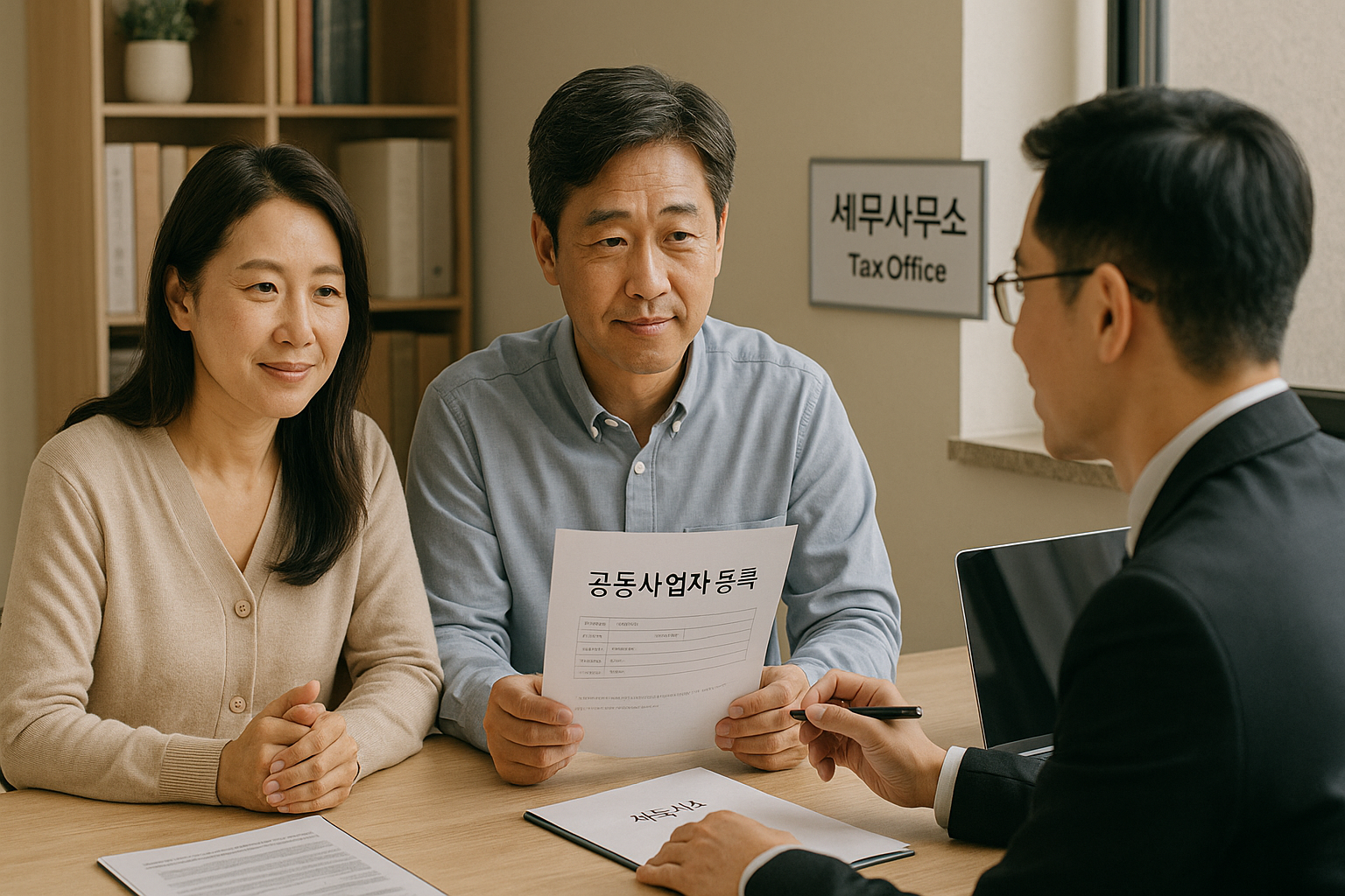 공동사업자 등록 상담