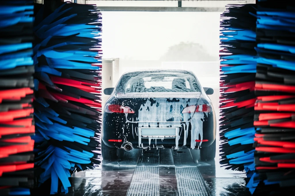 자동세차, 3분만에 깨끗하게! 초간편