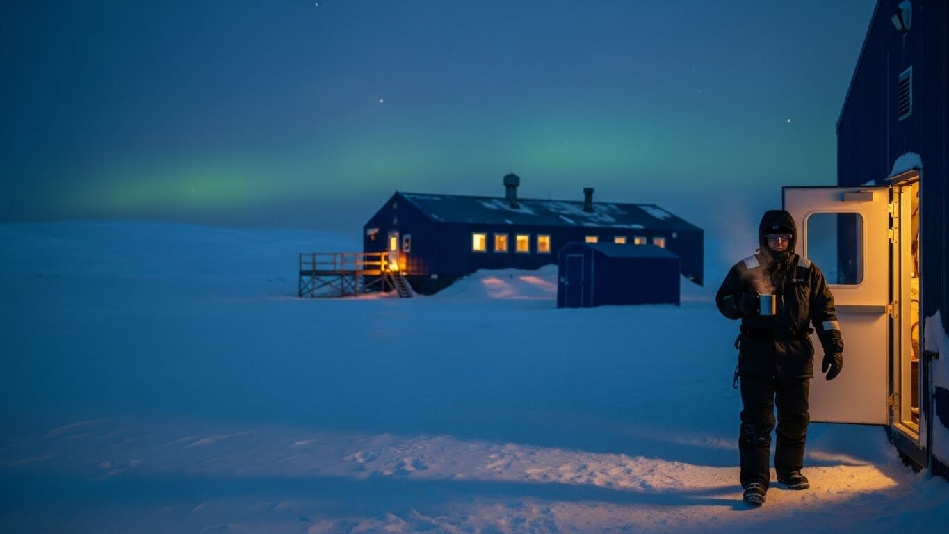 '남극에서 보내는 하루는 몇 시부터 시작될까?' 관련 사진
