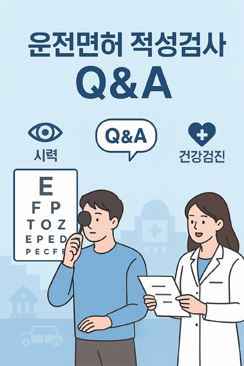 운전면허 적성검사 Q&amp;A 이미지