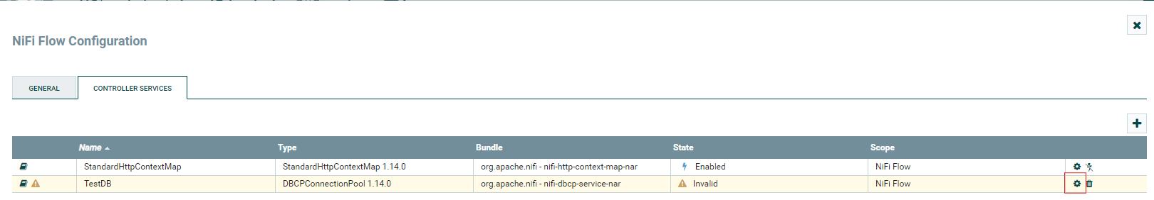 dbConfigurationSetting