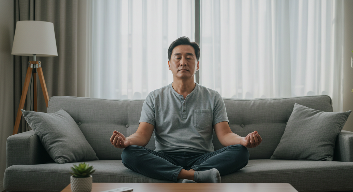 조용한 시간에 명상