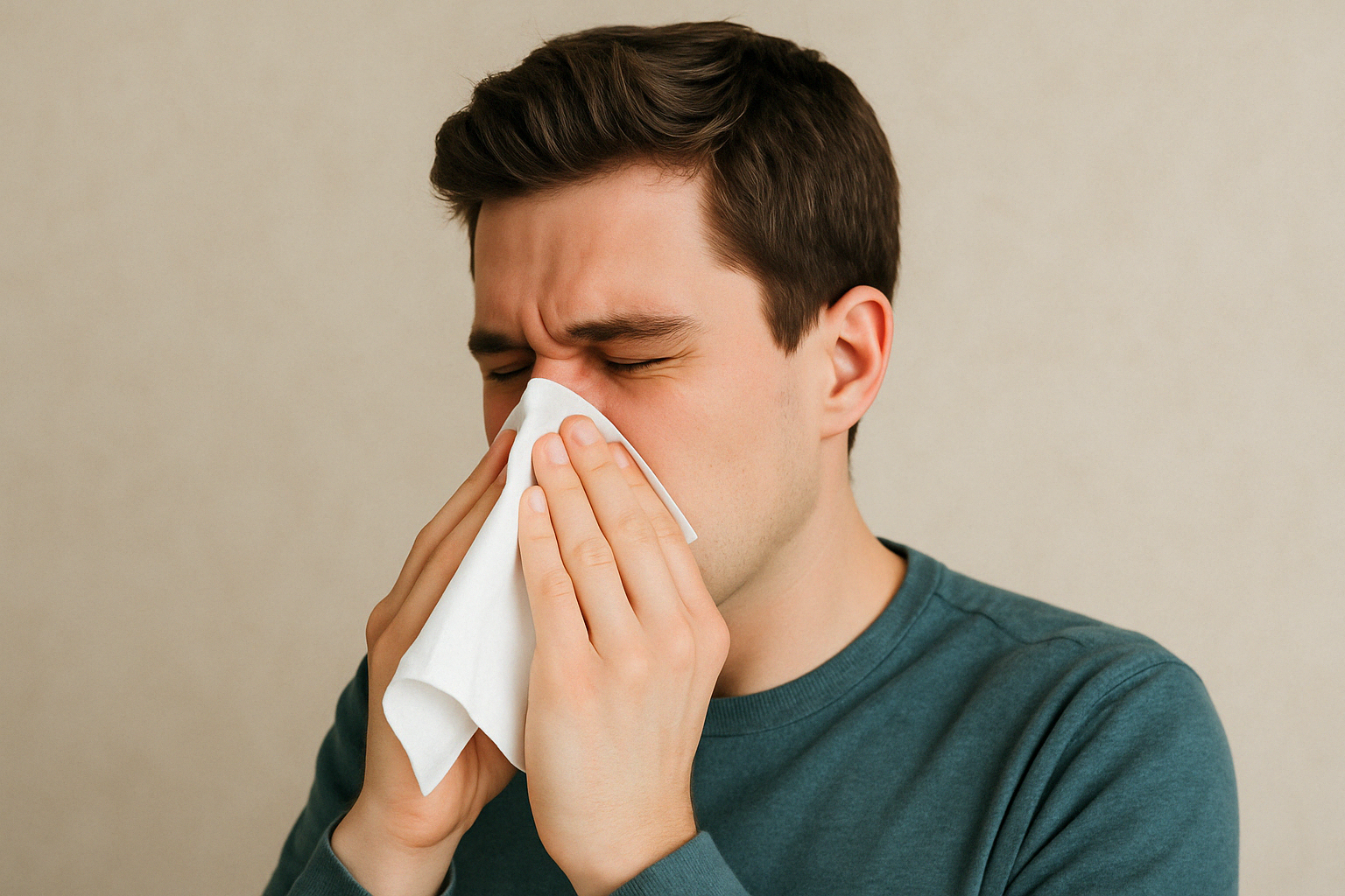 코를 세게 풀면 생기는 일 관련 사진