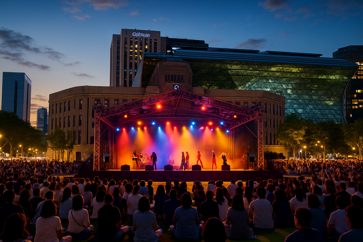 문화가 흐르는 서울광장, 도심 한복판에서 즐기는 예술의 향연
