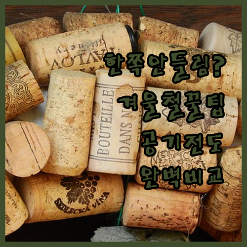 겨울철 블루투스 이어폰 한쪽 안 들림..