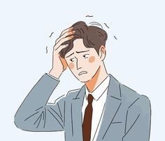 몸이-으슬으슬하고-머리가-지끈거리며-이상증세가-보이는-남성