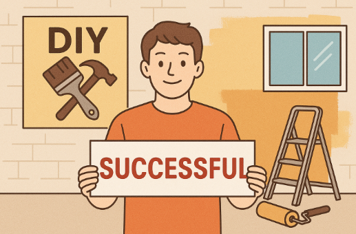 셀프인테리어 기반 낙찰