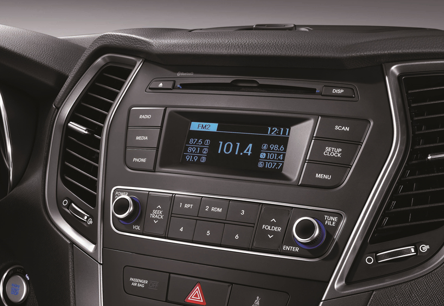 2018년 맥스크루즈 실내 기본형 오디오 사진