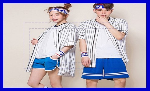 스트라이프 베이스볼 티셔츠 알아봐요