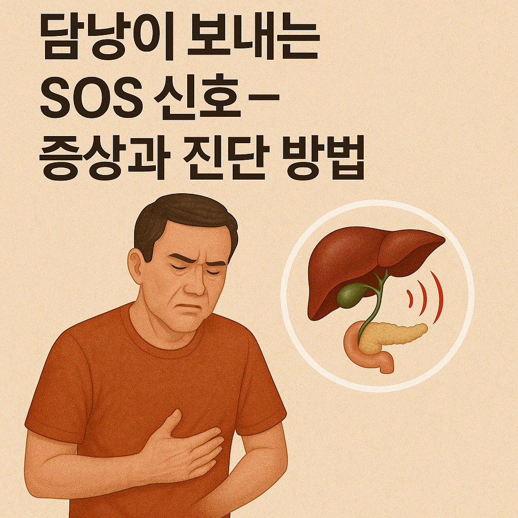 담낭이 보내는 SOS 신호 – 증상과 진단 방법