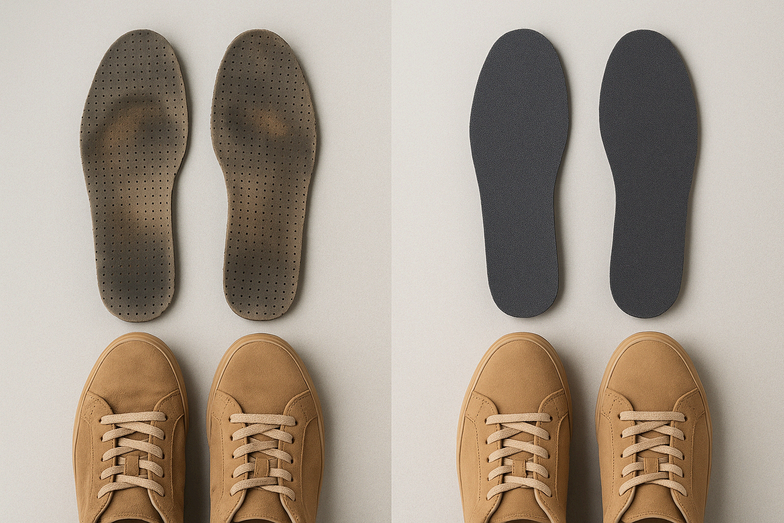 신발 깔창 교체및 탈취 방법으로 발 냄새 줄이기