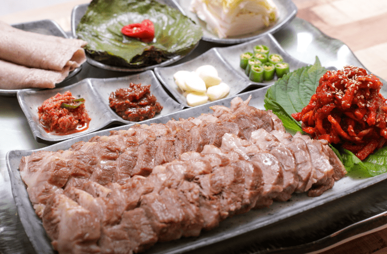 단계동 맛집 "이레담막국수 본점" 음식