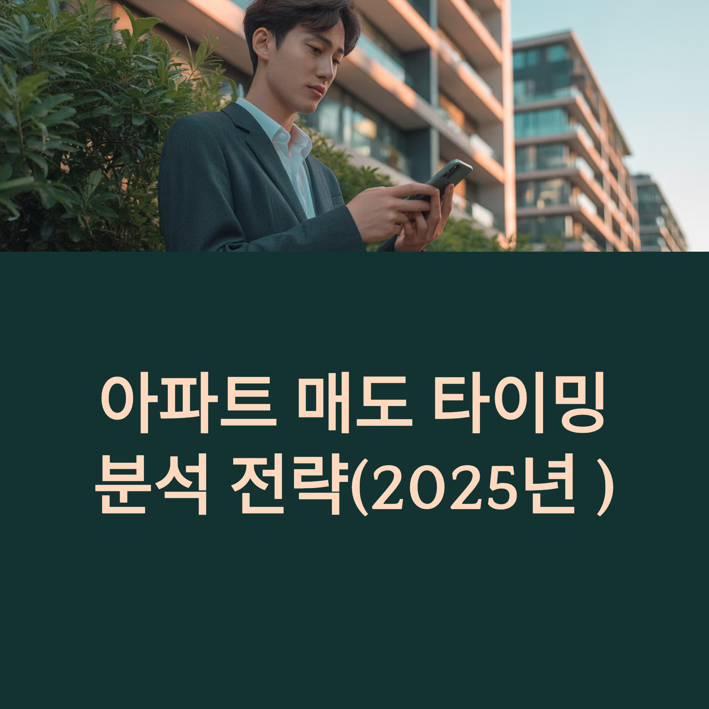 아파트 매도 타이밍 분석 전략(2025년 )