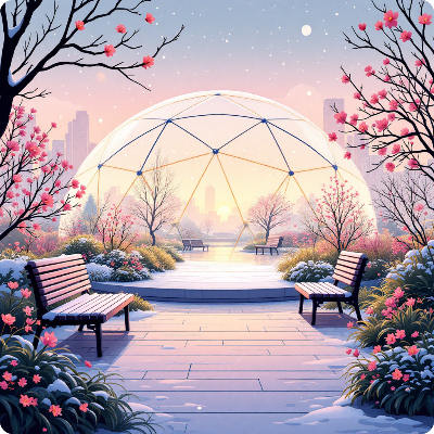 한강페스티벌 겨울 봄ON한강 가상 이미지