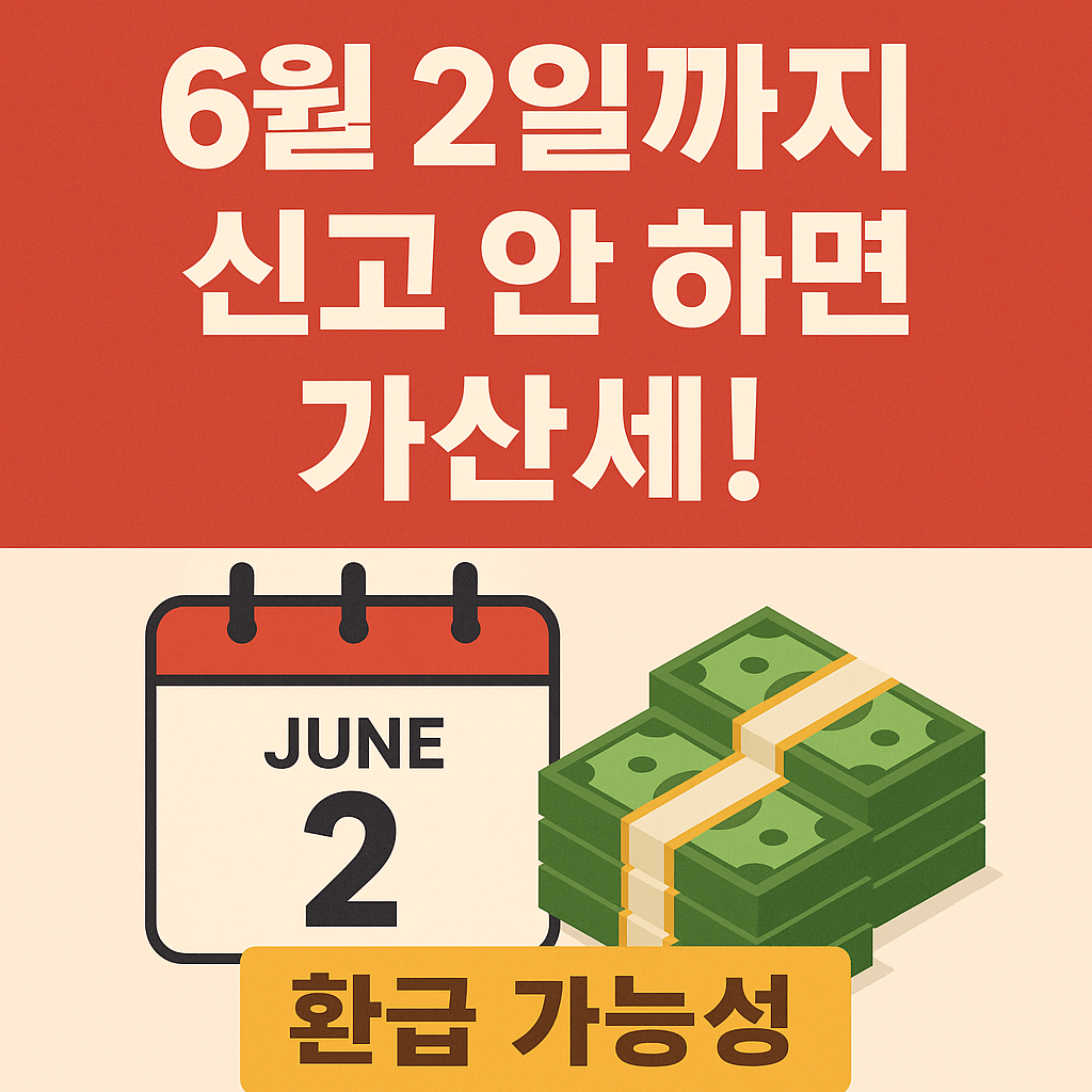 6월 2일까지! 종합소득세와 개인지방소득세 신고