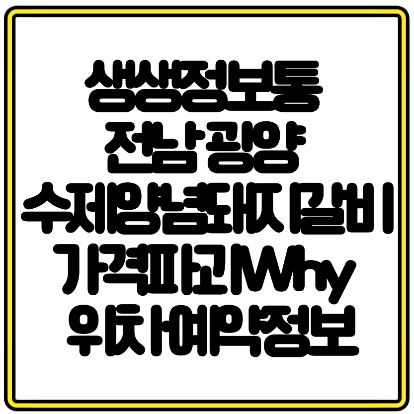 생생정보통 전남 광양 수제양념돼지갈비 가격파괴Why 방영 맛집 위치·예약정보 총정리