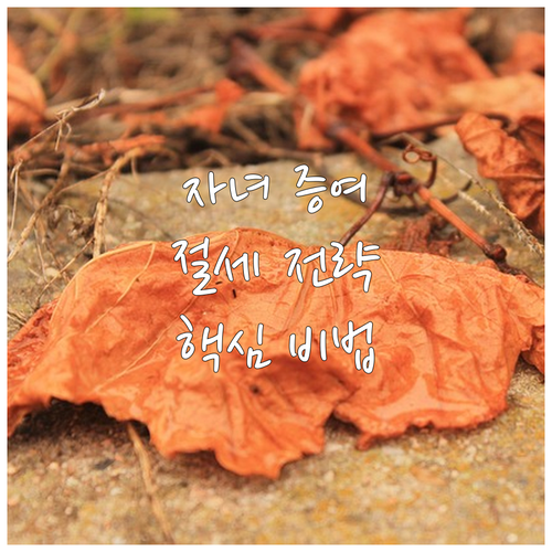 미래를 위한 현명한 선택, 자녀 주택..