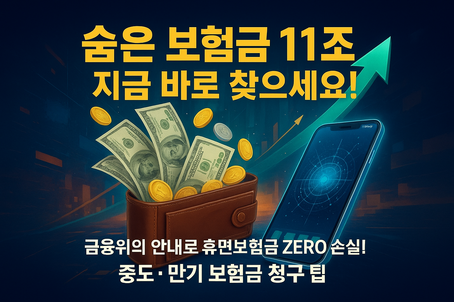 숨은 보험금 11조 지금 바로 찾으세요!