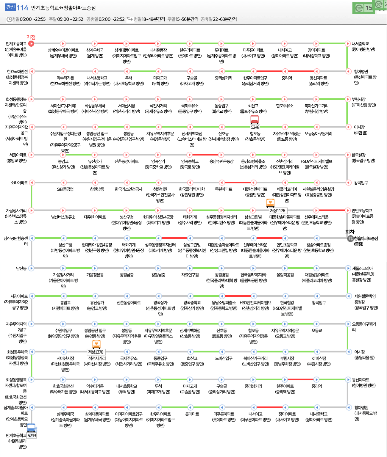 창원-114번-버스노선