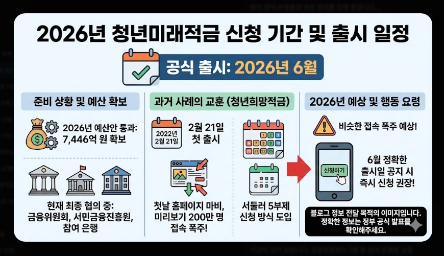 청년미래적금 신청기간 및 금리 [은행별 비교] 일반형 vs 우대형 수령액 계산 가이드