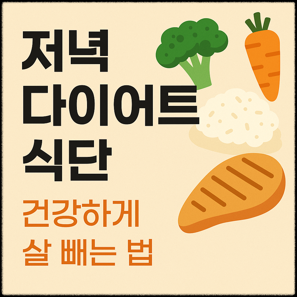 저녁 다이어트 식단