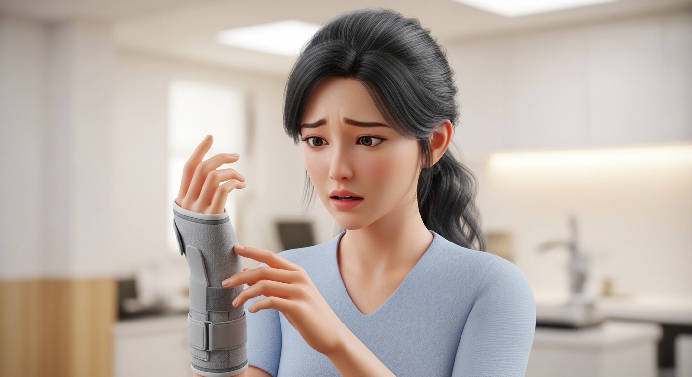 새끼손가락 쪽이 아프다면? TFCC 손상 의심