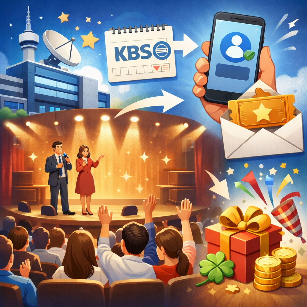 KBS 청중평가단 방청 신청 방법 총정리|일정·당첨 꿀팁까지 한번에 관련 사진