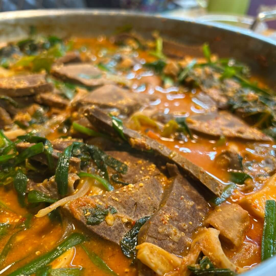 순대 전골