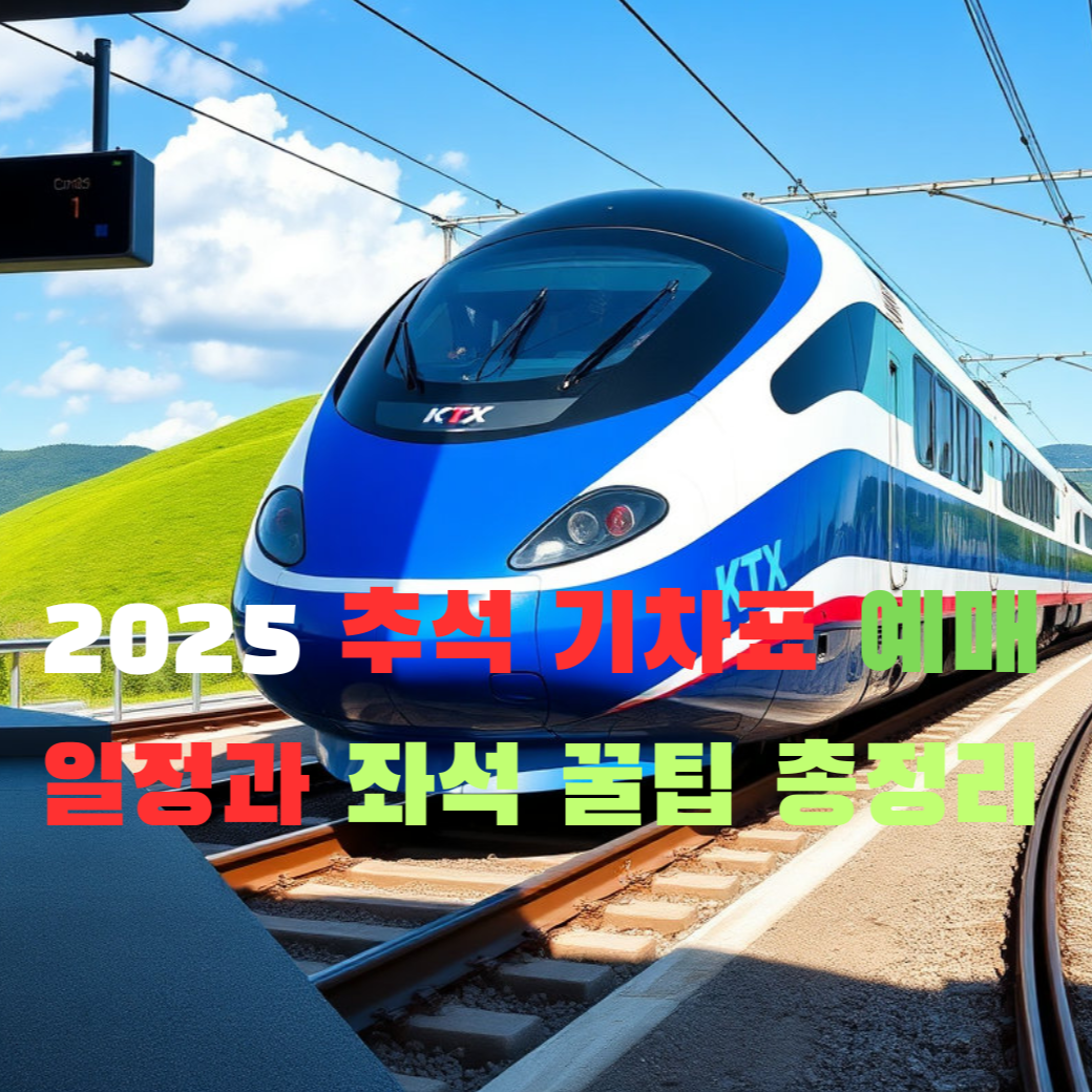 KTX·SRT 사전예약부터 취소표 공략까지