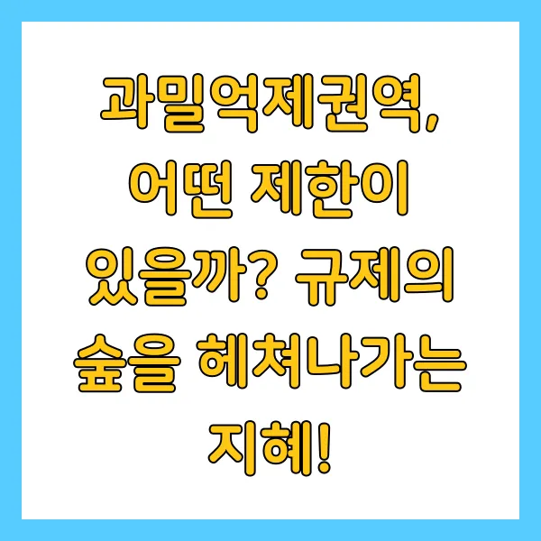2025년 수도권 과밀억제권역 지역 제한된 곳에서의 투자 전략은?