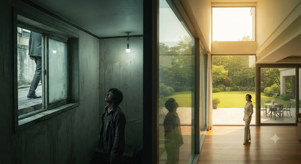 기생충 (계급구조, 공간미학, 서사비판)