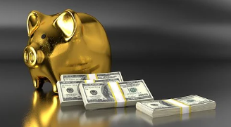 돼지저금통과 돈