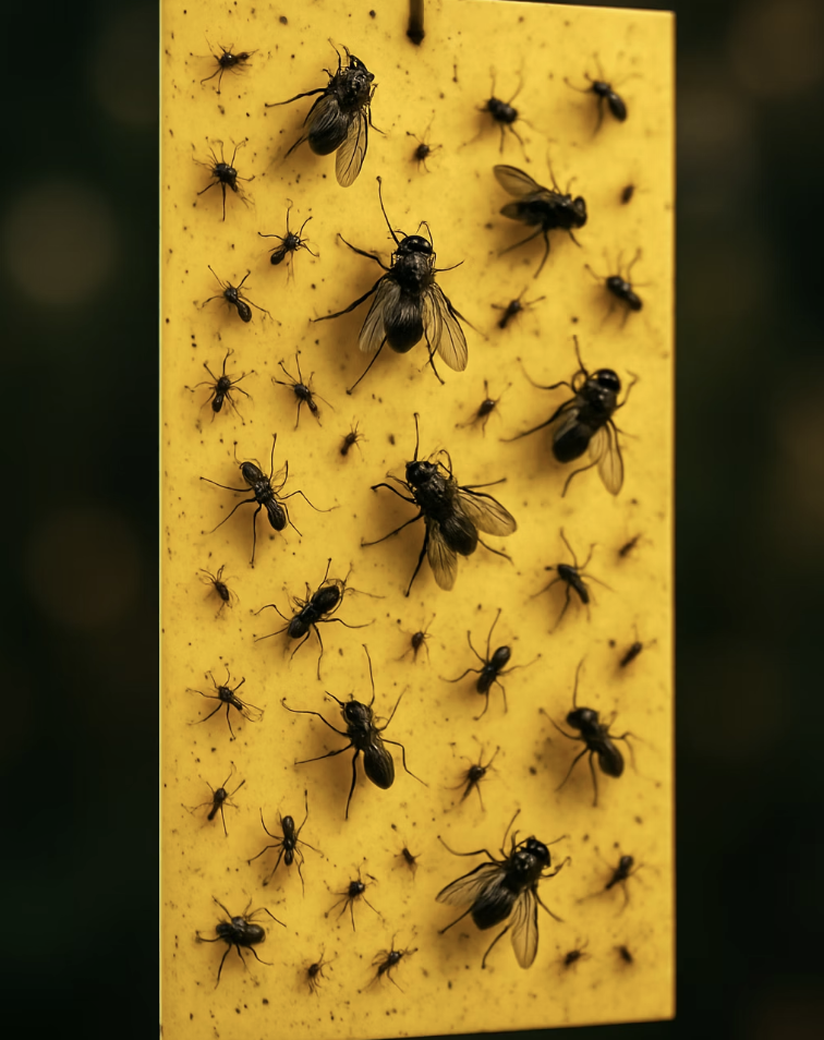 적극적인 사냥꾼, '끈끈이형' 트랩