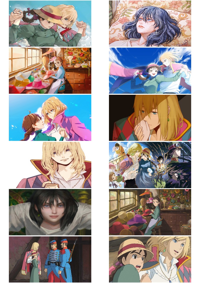 하울의 움직이는 성 배경화면 지브리 컴퓨터 아이패드 아이폰