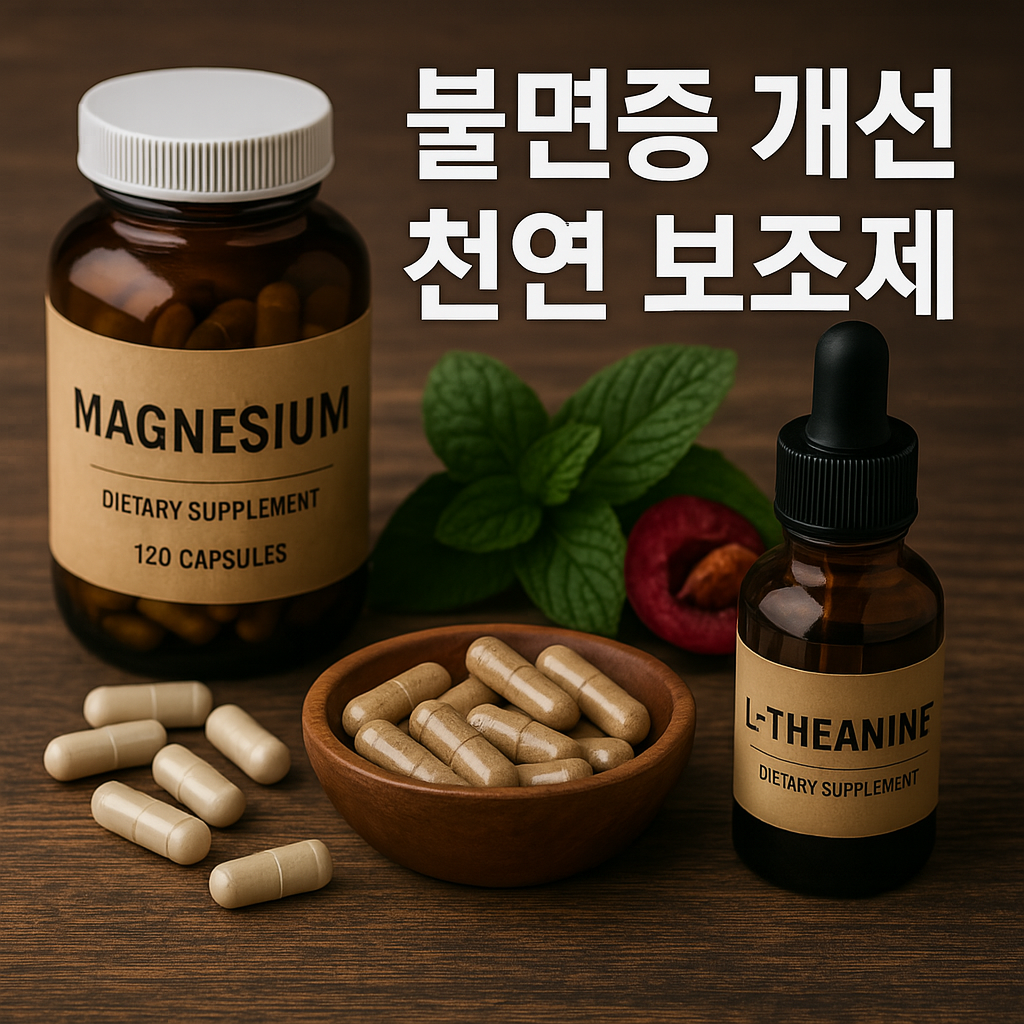 불면증 개선 천연 보조제