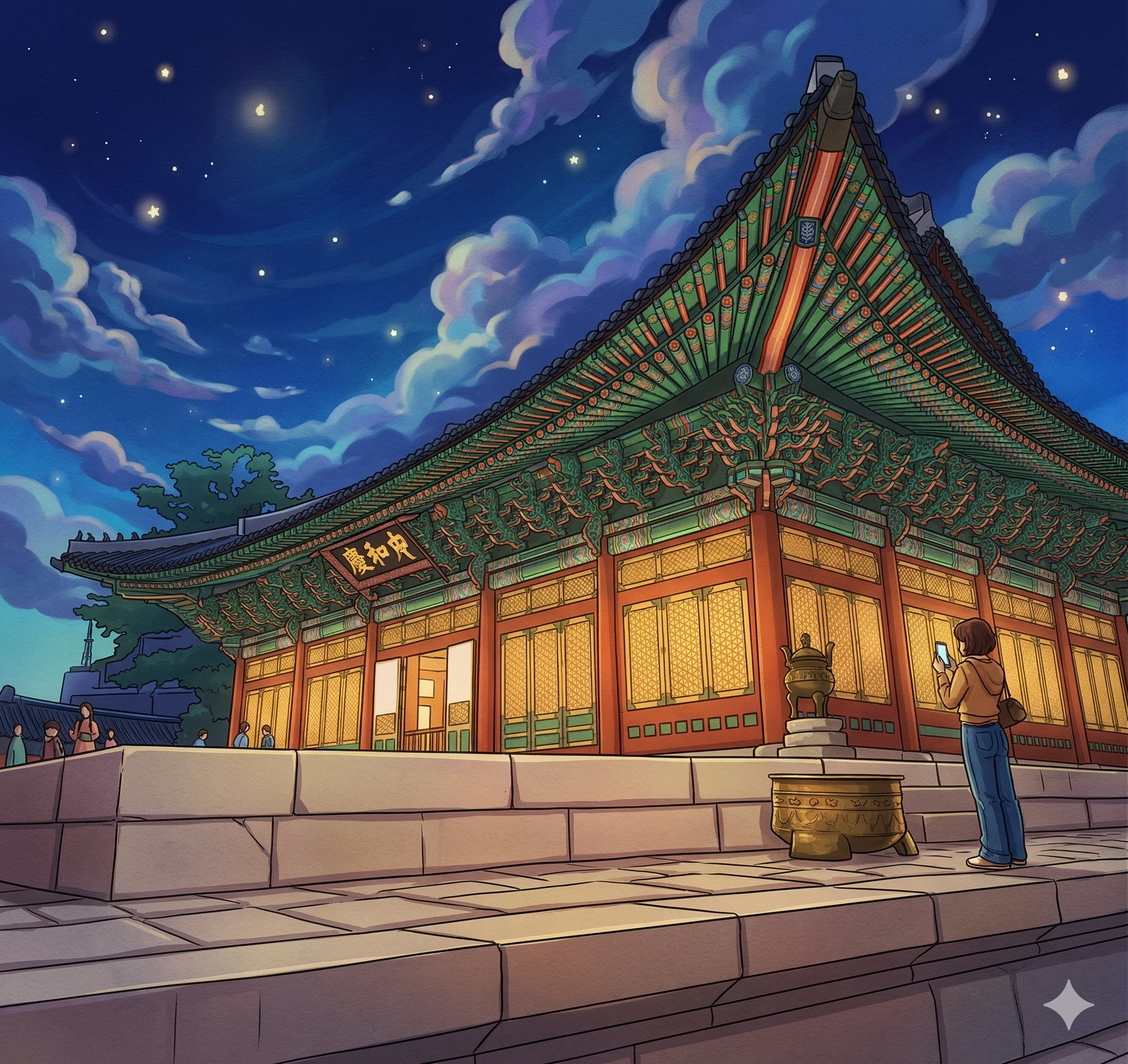덕수궁 밤의 석조전