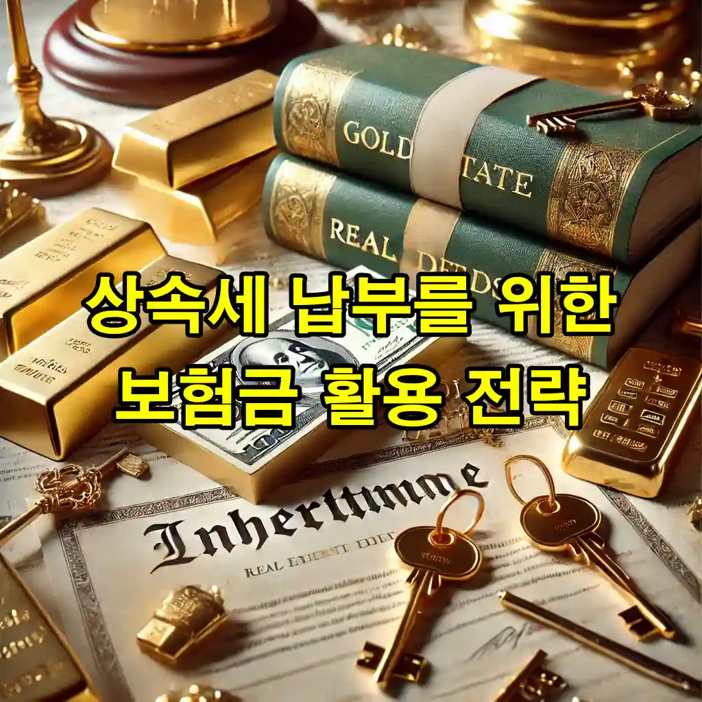 상속세를 줄이는 똑똑한 방법! 보험금을 활용한 상속세 절세 전략 완벽 가이드