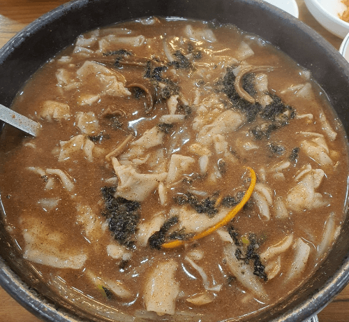 생방송오늘저녁 도토리묵 충북 옥천 맛집