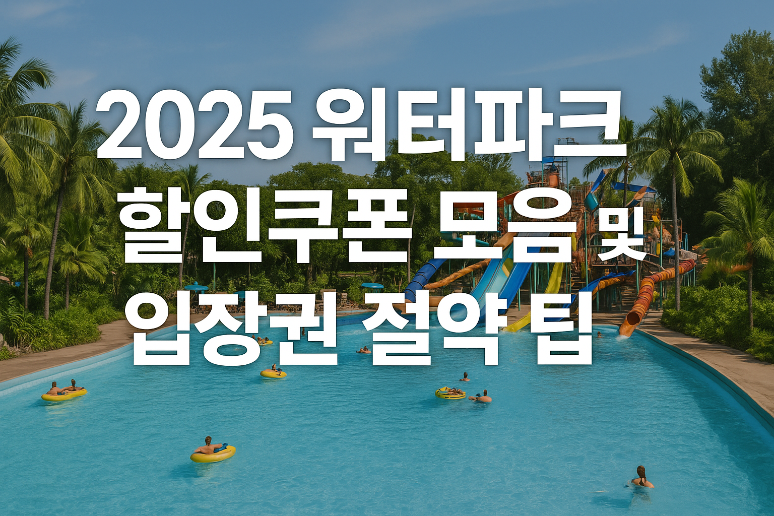2025 워터파크 할인쿠폰 모음 및 입장권 절약 팁 관련 이미지