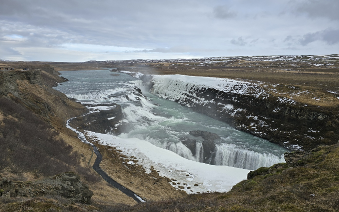 아이슬란드 굴포스 Gullfoss