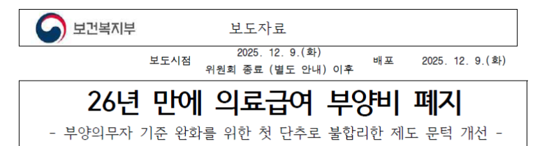 2026 기초생활수급자 기준 (중위소득, 의료급여, 부양의무자)