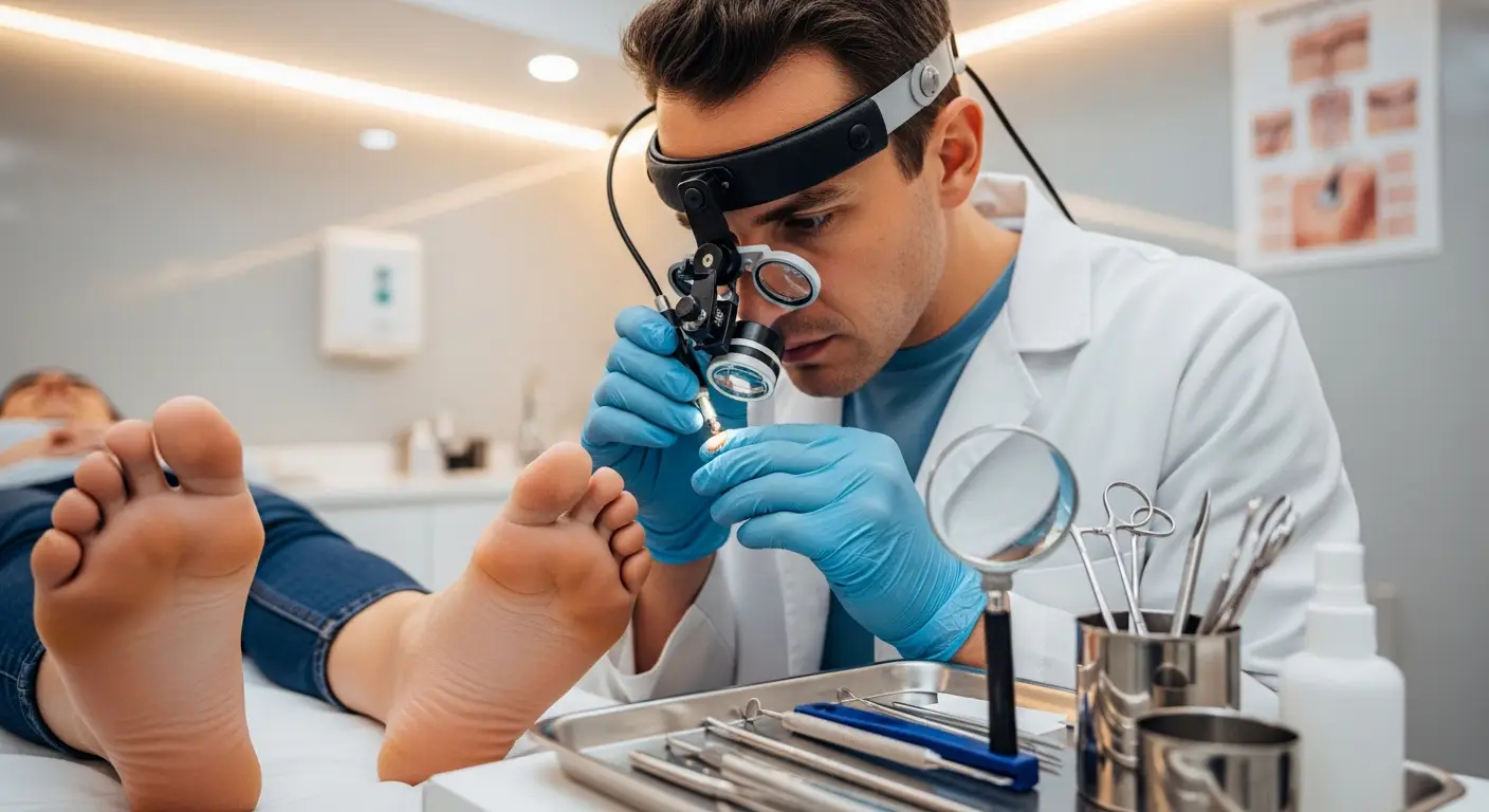 발톱무좀 피부과 진균 배양검사 처방