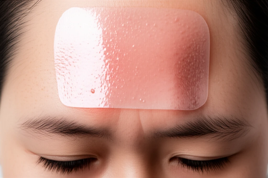 B형 독감 고열 완화 해열 패치 보조..