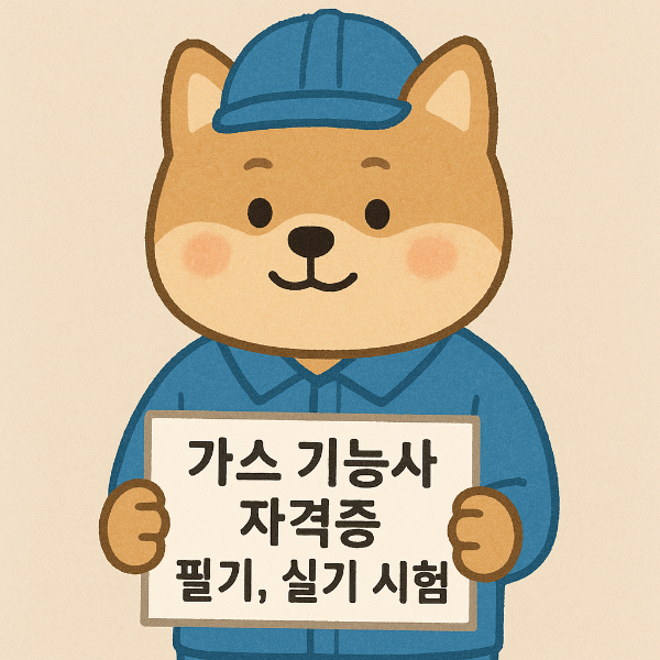 가스 기능사 자격증 필기 vs 실기