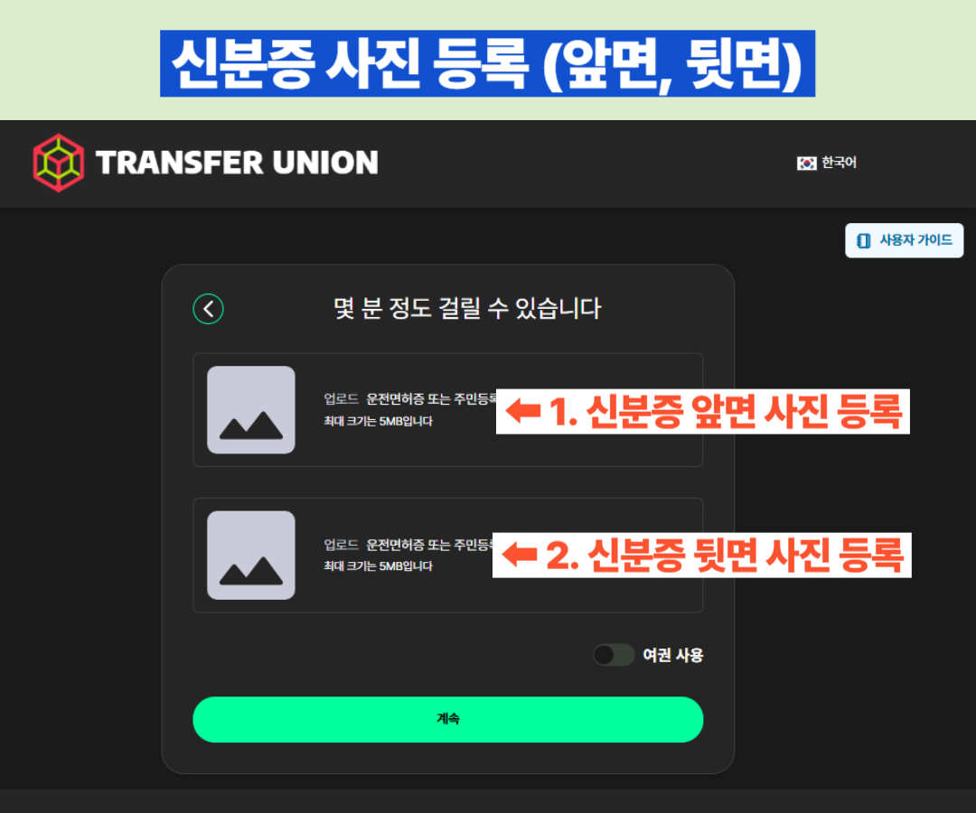 해외선물 입출금방법